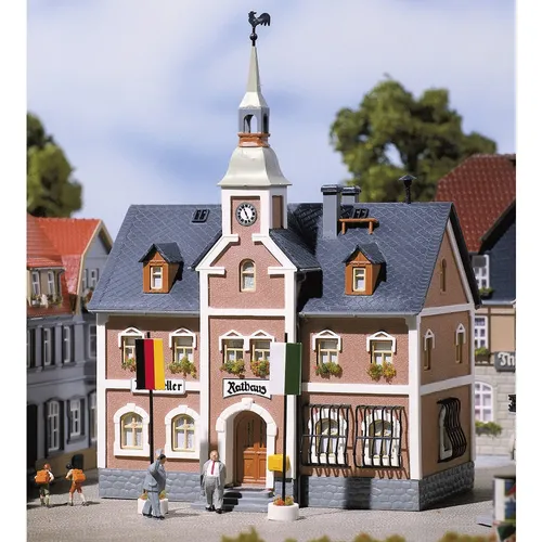 Auhagen 12241 H0, TT Rathaus Bausatz von Auhagen