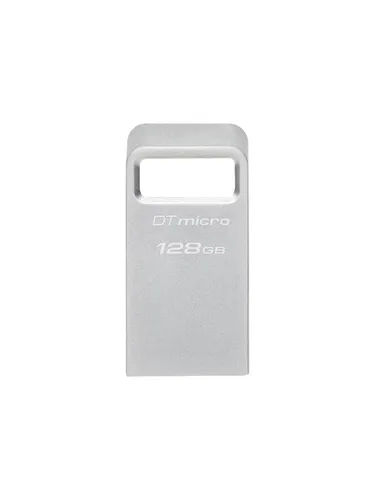 Kingston USB-Stick DataTraveler Micro, 128 GB, bis 200 MB/s, USB 3.0, mit Mini-Gehäuse