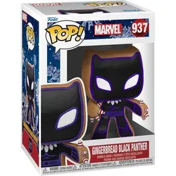 Marvel - Gingerbread Lebkuchen Black Panther 937 - Funko Pop! - Vinyl Figur