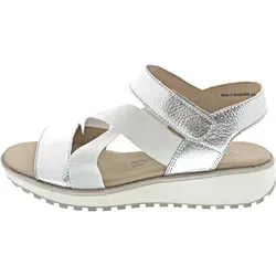 Caprice Keilsandalette - Bequeme Riemchensandale mit Strasssteinchen - Wanderschuhe mit 4,5 cm Keilabsatz, gepolsterter Innensohle und sportlichem Design, ideal für den Sommer.