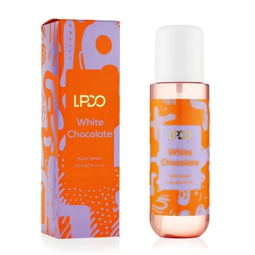 Herrenduft LPDO White Chocolate Body Spray Süßer Cremiger Duft 250ml