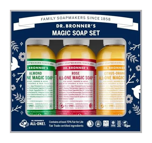Produktbild Dr. Bronner's Bath and Body Magic Soap Set
