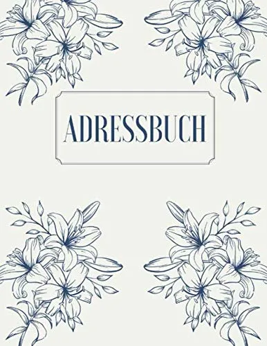 Adressbuch: für Senioren Großformat Telefonbuch