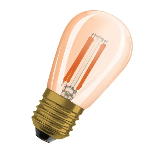 OSRAM LED Lampe Vintage 1906 CLASSIC Edison 4.8W 822 Gold E27 Dimmbar Warmweiss