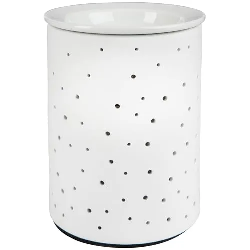 ONVAYA Porzellan Duftlampe DOTS | Elektrisch und stilvoll