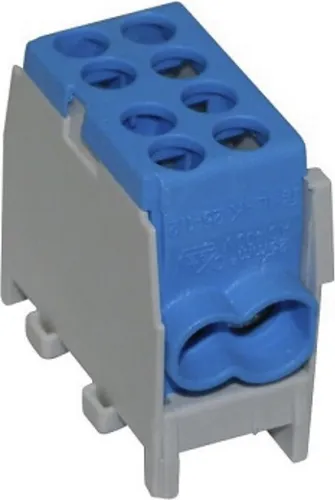 Hauptleitungs Abzweigklemme Kabelklemme 1,5-25mm2 1P VDE FVK-25-1/2 VDE BLAU