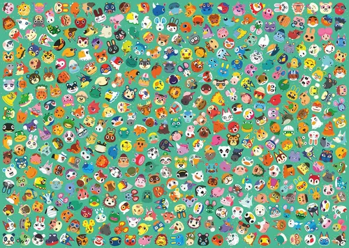 Ravensburger Verlag GmbH Puzzle Challenge - Animal Crossing, Puzzleteile