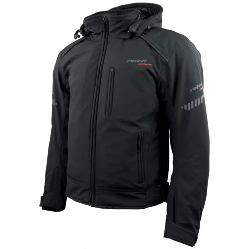 roleff Motorradjacke Softshell RO 1513 in schwarz von Roleff