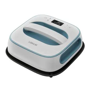 Loklik Easy Heat Press - Denim Blue, digitale Steuerung für präzise Druckergebnisse und einfache Anwendung