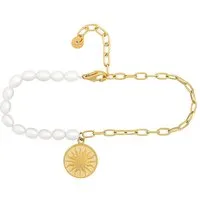 Caï Fußkette 274200005-25 aus 925er Silber in gold von Caï