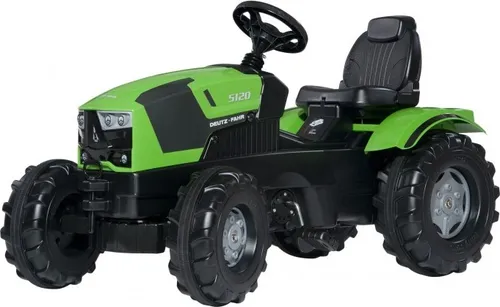 Rolly Toys Farmtrac Deutz-Fahr mit Lader - Kindertraktor aus robustem Material mit funktionalem Lader, ideal für Outdoor-Abenteuer und Spielspaß im Freien.