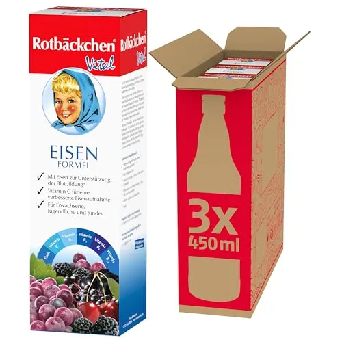ROTBÄCKCHEN Vital Eisen Formel 3er Pack von Rotbäckchen