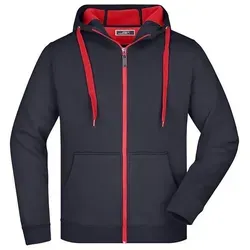 Kapuzen Sweatjacke Doubleface JN355
