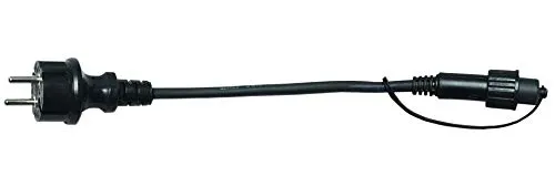 Stromkabel 5 m für Expo-Beleuchtungs-System von Star Trading - Elektrische Leitungen, flexibles und erweiterbares Kabel für dekorative Außenbeleuchtung mit IP44 Spritzwasserschutz.