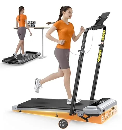 Klappbares Laufband für Zuhause mit 12% Steigung – 6 in 1 Walking Pad