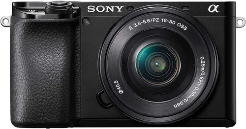 Sony Alpha 6100 - Spiegellose APS-C Kamera mit 16-50mm Power-Zoom, ultraschnellem 0,02s AF und Augenerkennung für perfekte Reisefotos und Vlogs