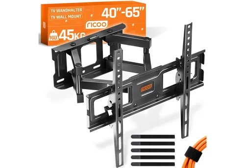RICOO TV Wandhalterung S6244 für 32-55 Zoll Fernseher von Ricoo