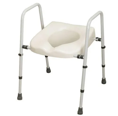 NRS Healthcare M66613 Mowbray Lite Toilettensitz und Rahmen