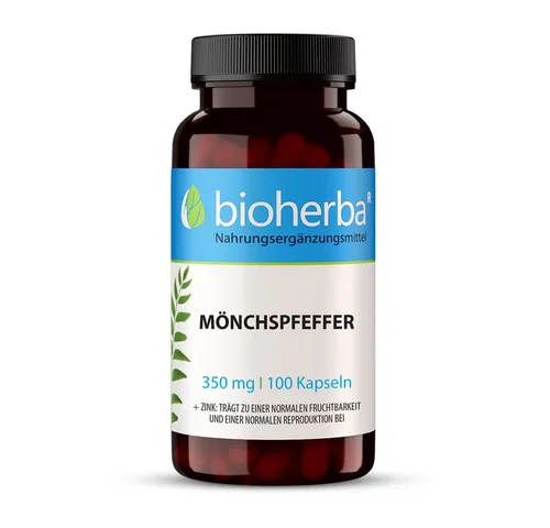BIOHERBA R Mönchspfeffer 350 mg 100 Kapseln Kapseln