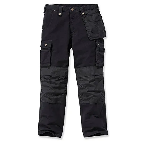 Carhartt Herren Multi Pocket Washed Duck Work Utility Pants - Arbeitshosen aus gewaschenem Baumwollcanvas mit Cordura-verstärkten Taschen, ideal für anspruchsvolle Jobs und maximale Funktionalität.
