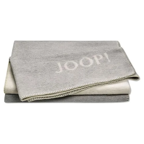 JOOP! Wohndecke Melange-Doubleface in grau von JOOP! Living