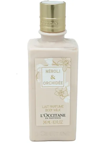 L'Occitane Néroli & Orchidée Body Milk 245 ml - Bodylotion mit blumig-fruchtigem Duft, spendet intensiv Feuchtigkeit und macht die Haut weich. Ideal für die tägliche Anwendung und für alle Hauttypen geeignet.