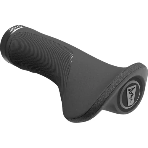 SQlab Fahrrad Griffe 702 2.0, ergonomischer Fahrradgriff, schwarzer Griff fürs Fahrrad, Lenkergriff für Fahrrad in L