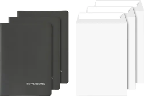 BRUNNEN 102013590 Bewerbungs-Set mit Versandtaschen von BRUNNEN