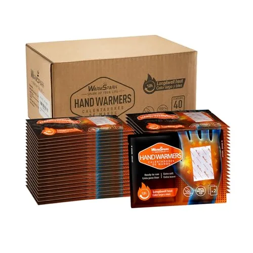WarmSpark Handwärmer –40 Paar