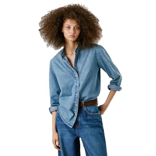 Pepe Jeans REGULAR DENIM BLOUSE von Pepe Jeans