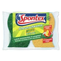 Spontex Anti-Fett Scheuerschwamm  19321024 , 1 Packung = 2 Stück