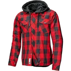 Held Lumberjack II Motorrad Textiljacke, schwarz/rot, L von Held