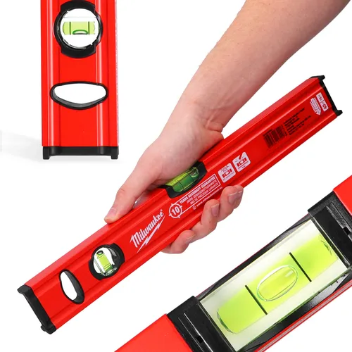 Wasserwaage 40 cm Aluminium Richtwaage ALU Bauwaage 2 Libellen Messwaage Stark