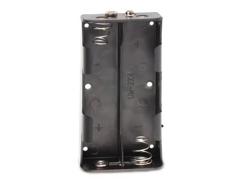 Batteriehalter, 4x Baby, Clipanschluss von Eneroid
