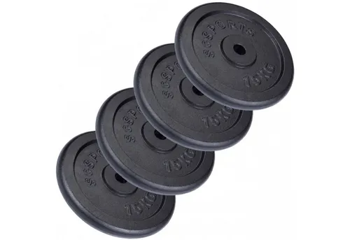ScSPORTS® Hantelscheiben Set 30/31mm Gusseisen - Hantelscheiben-Set für Fitnessbegeisterte, robustes Gusseisen, ideal zur Erweiterung Ihrer Trainingsausrüstung, passt perfekt auf gängige Hantelstangen.
