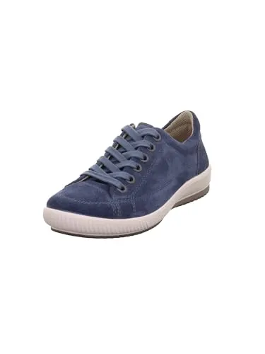 Legero Damen Tanaro Sneaker INDACOX (BLAU) 8600 - 38.5 EU - Damen-Sneaker mit flexibler Laufsohle und super Komfort durch anschmiegsames Veloursleder, ideal für ein angenehmes Fußklima und perfekten Halt.