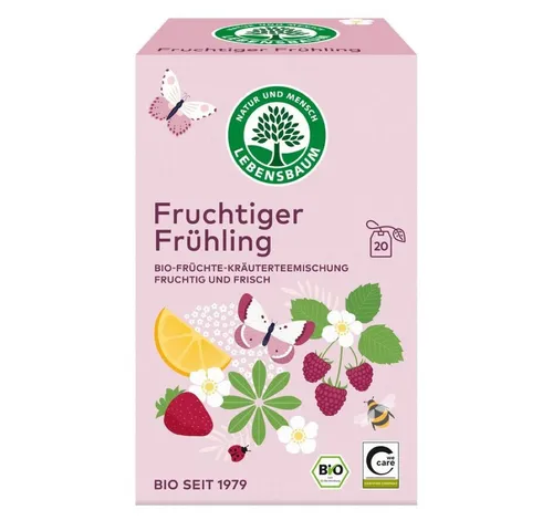 Lebensbaum Tee Fruchtiger Frühling - Tee 20 Beutel 40g