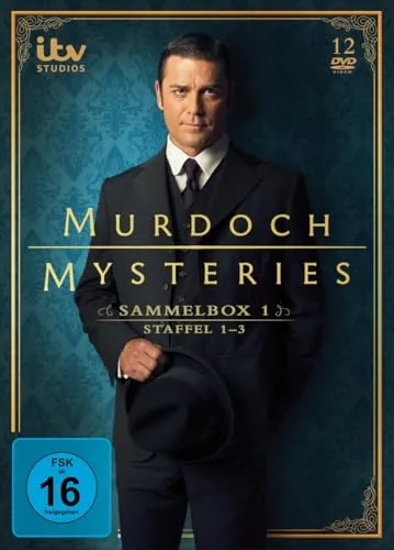 Murdoch Mysteries - Sammelbox 1 (1-3) [12 DVDs] - Packende Krimiserie in einer exklusiven Sammelbox, ideal für Fans von spannenden Geschichten und historischen Settings.