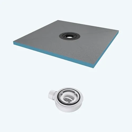 doporro Duschelement befliesbar 80x100x4cm