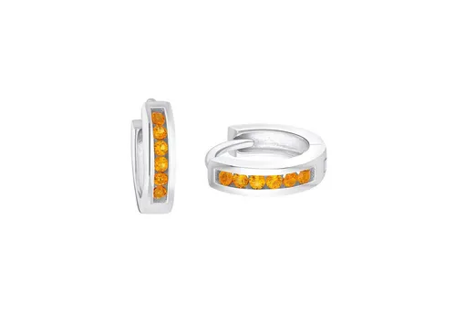 Prinzessin Lillifee Creolen 925 Sterling Silber in orange von Prinzessin Lillifee