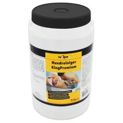 Wilpeg Handwaschpaste KingPremium 3 Liter - Seife für intensive Handreinigung, entfernt mühelos hartnäckige Verschmutzungen wie Öl und Farbe, pH-hautneutral mit pflegenden Sheabutter- und Kokosfettbestandteilen.