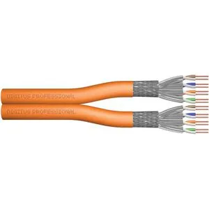 DIGITUS 100 m Cat 7 Netzwerkkabel in orange von DIGITUS