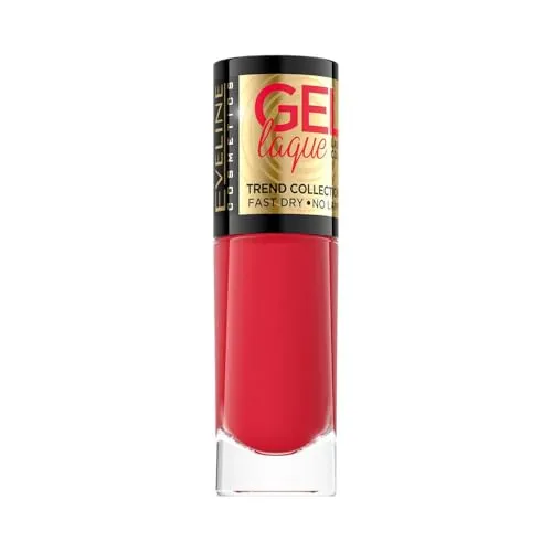 Eveline Cosmetics Gel Laque Schnell trocknender Gel-Nagellack Nr. 234 - Lang anhaltender Glanz ohne UV-Lampe