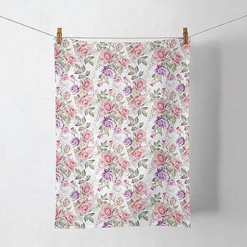 Ambiente Geschirrtuch Küchentuch Kitchen Towel 50x70cm 100% Baumwolle Rosen Josephine