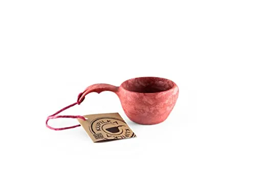 Kupilka Tasse, 120ml, rot in rot von Kupilka