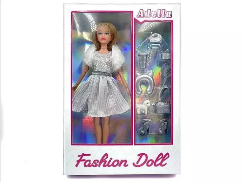 Lalka 29cm ze zginalnymi nogami z akcesoriami Adar 5901271613430