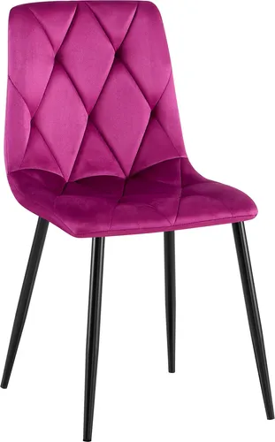 CLP Esszimmerstuhl Clairton in lila von CLP
