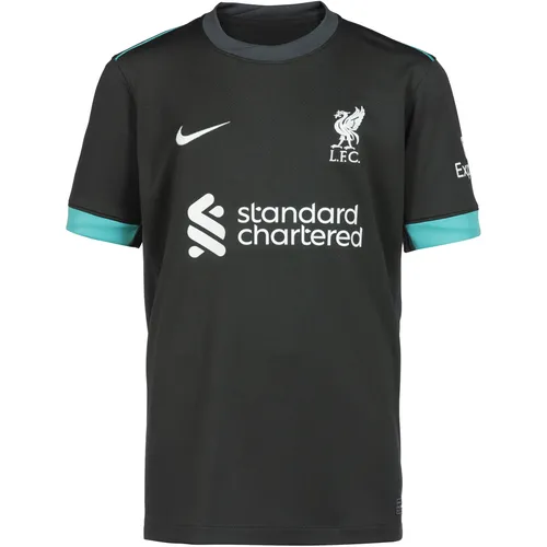 Nike FC Liverpool 24-25 Auswärts Teamtrikot Kinder in night forest-anthracite-washed teal-sail, Größe 146/152 FS 2025