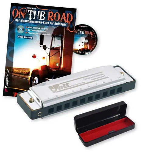 VOLT On the Road - Mundharmonika-Set für Anfänger