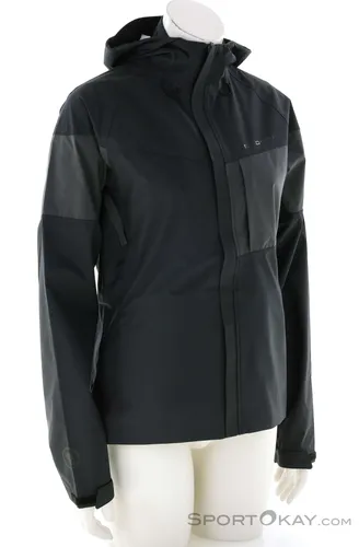 Endura Urban Luminite 3 in 1 II Jacke für Damen Schwarz L - Fahrradbekleidung mit 3-in-1-Funktionalität, wasserdicht und atmungsaktiv, inklusive abnehmbarer PrimaLoft®-Weste für optimale Isolation und Komfort bei jedem Wetter.